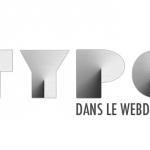 Galerie de 10 webdesign basé sur un concept typographique