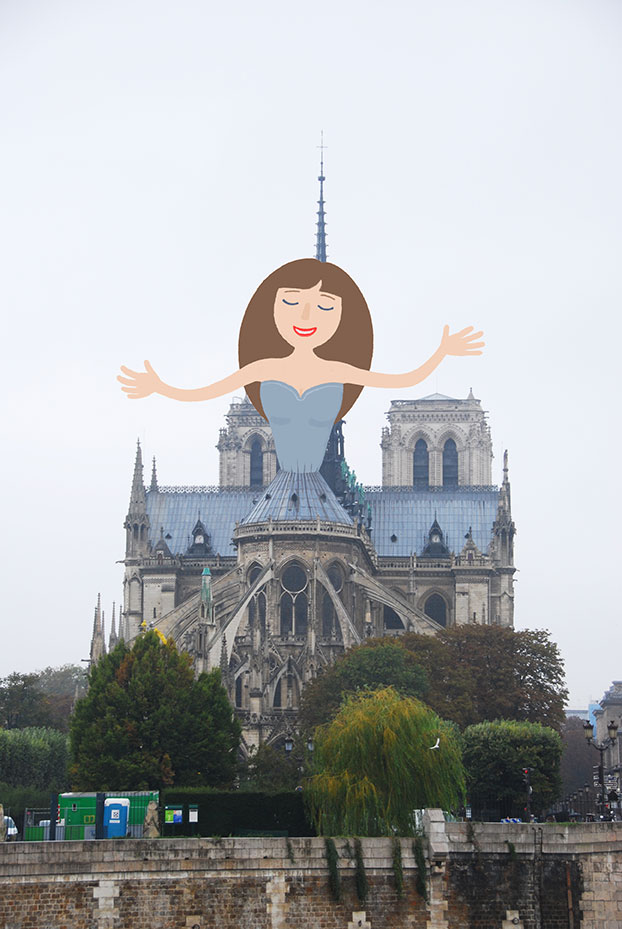 La cantatrice de Notre Dame vue par Tineke Meirink