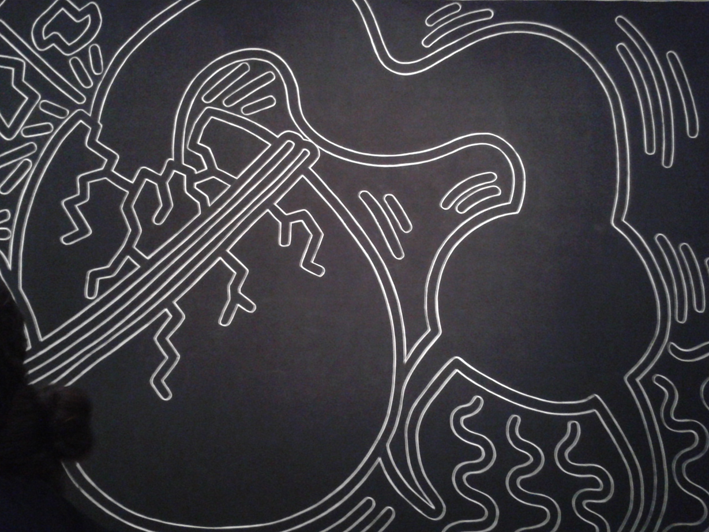 Le spermatozoïde "démoniaque" emblème de la lutte contre le sida de Keith Haring