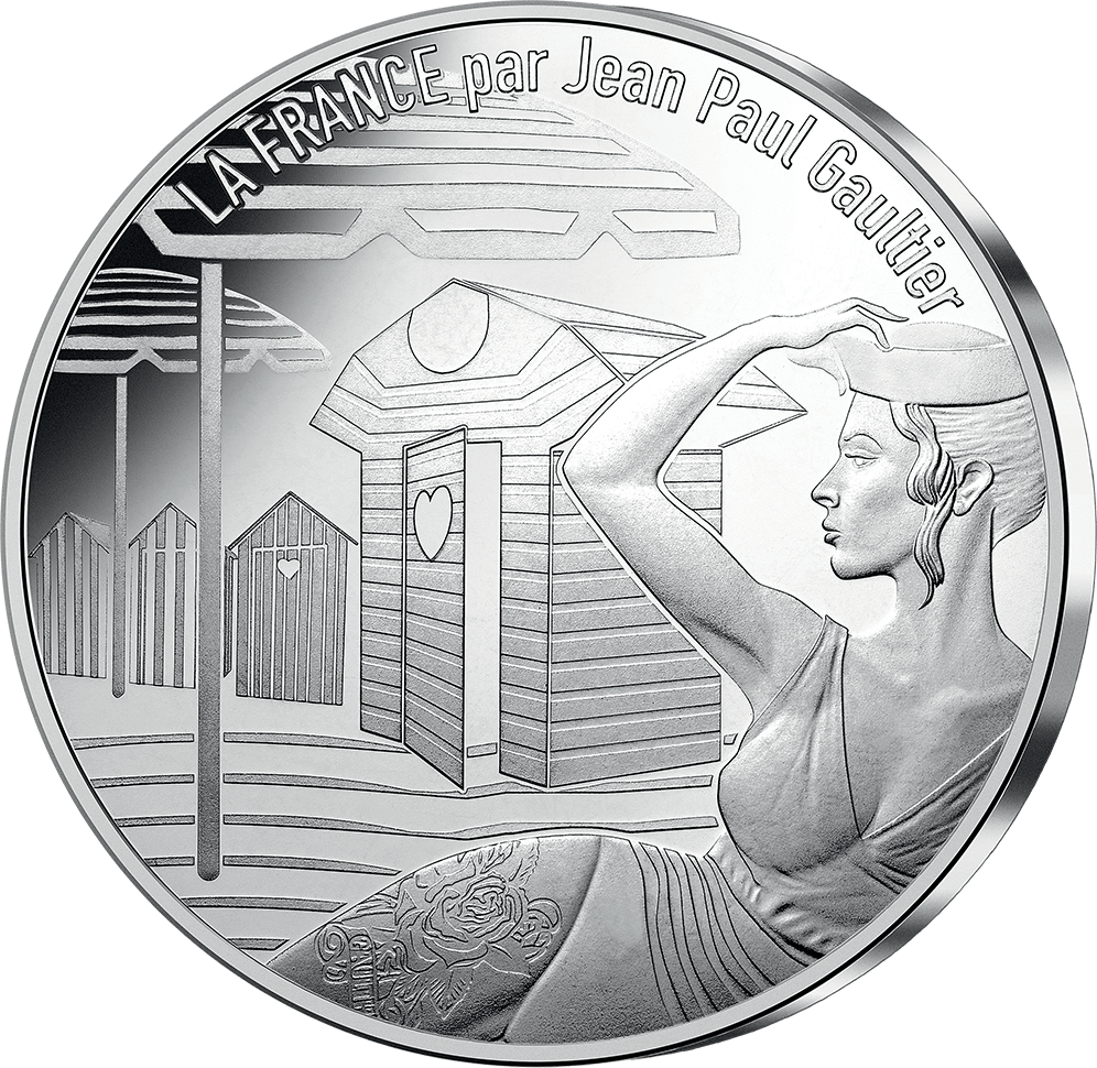 Pièce de 10 € pour la Monnaie de Paris signée Jean Paul Gautier - 2017