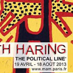 Keith Haring, The Political line, au Musée d'Art Moderne de la ville de Paris